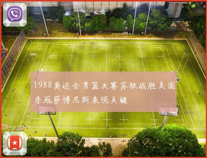 1988奥运会男篮决赛苏联战胜美国夺冠萨博尼斯表现关键